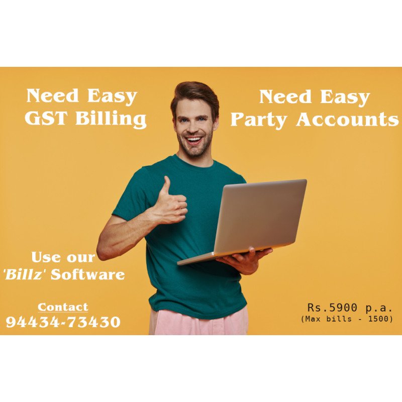 Billz (Easy GST BIlling & Easy Customer Accounts SaaS Software)